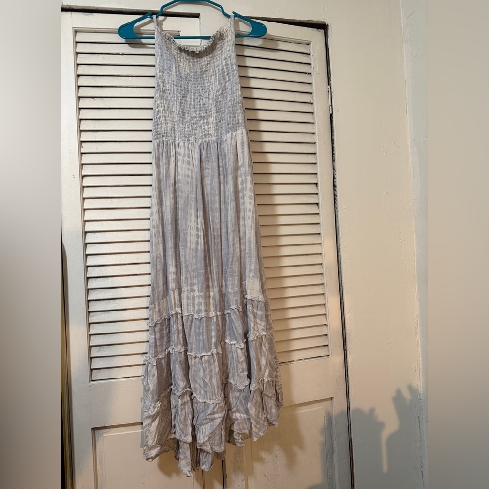 Torrid Light Gray Textured Dress